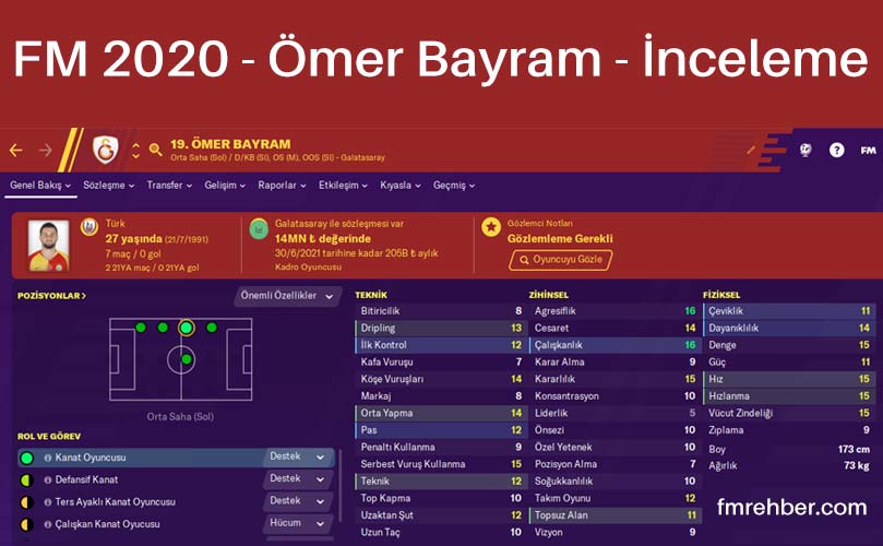 fm 2020 ömer bayram