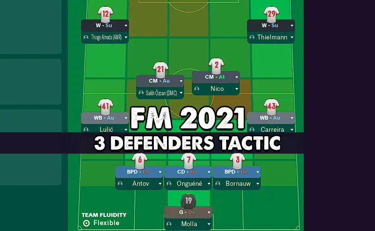 fm 21 3 defenders tactic