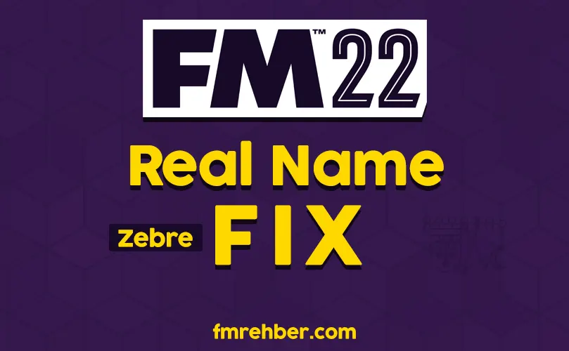 Football Manager 2022 Real Names Licence Fix