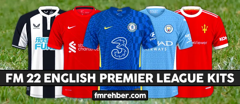 fm22 english premier league kits