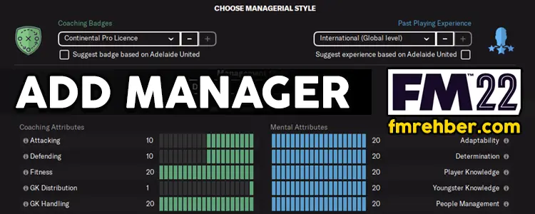 fm22 add manager