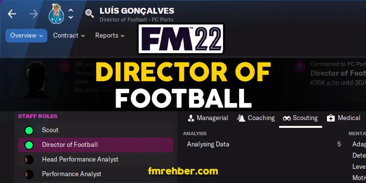 fm22 director of football
