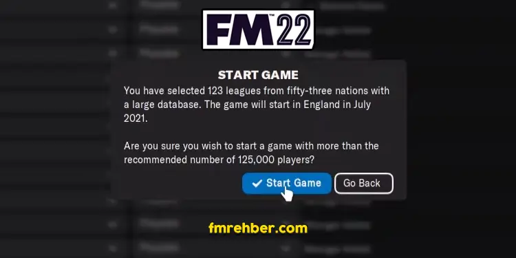 fm22 leagues to load