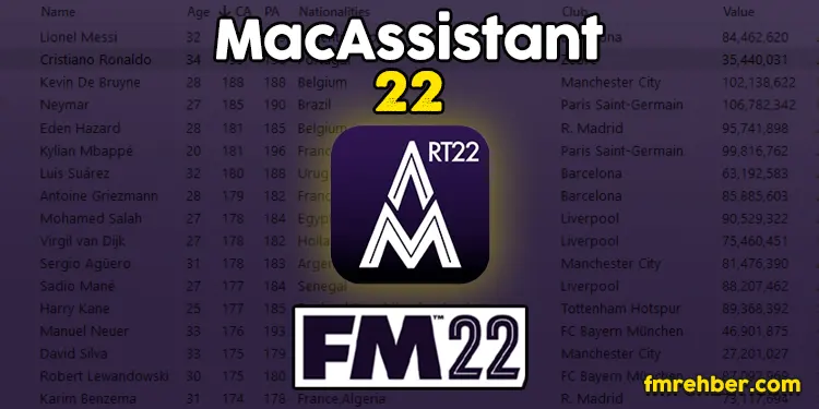 macassistant rt 22