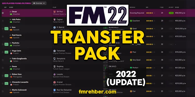 fm22 transfer update