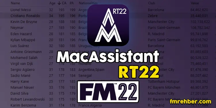 fm 22 macassistant