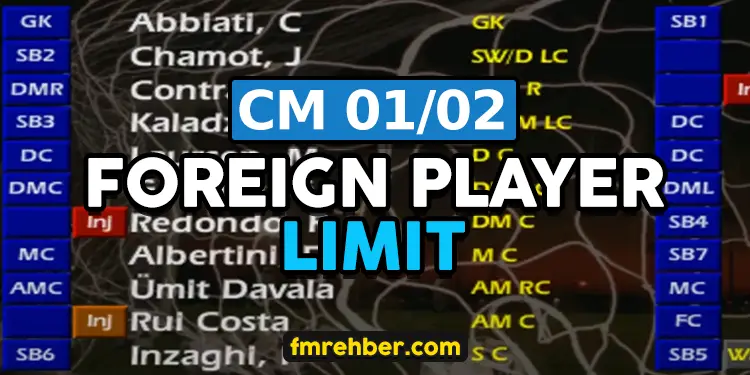 CM 01 02 Remove Foreign Player Restrictions - Transfer Anyone