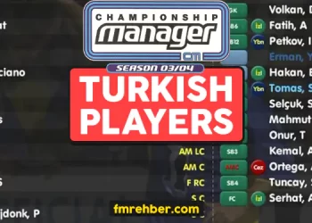 cm 0304 turkish players