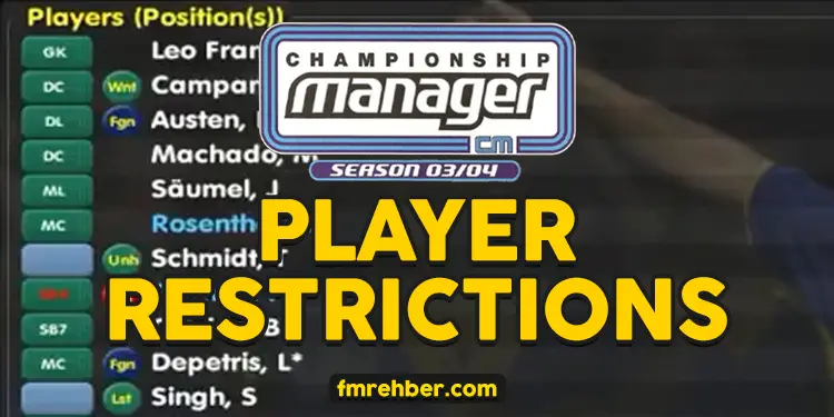 cm 0304 squad restrictions