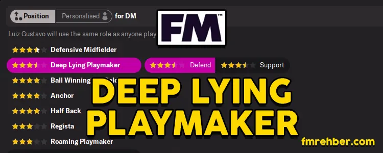 deep lying playmaker
