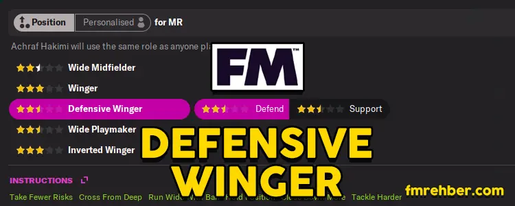 defensive winger