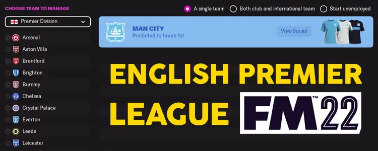 fm22 premier league