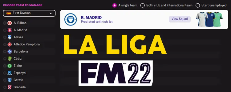 fm22 la liga