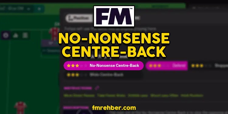 fm no nonsense centre back