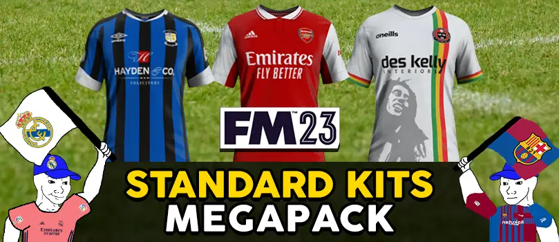 fm23 kits megapack